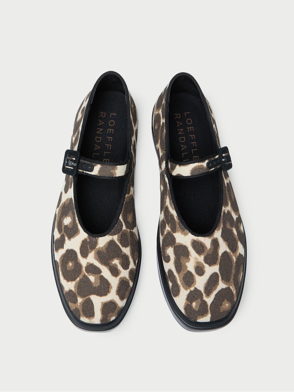 Loeffler Randall Leopard Print Mary Jane Sneakers